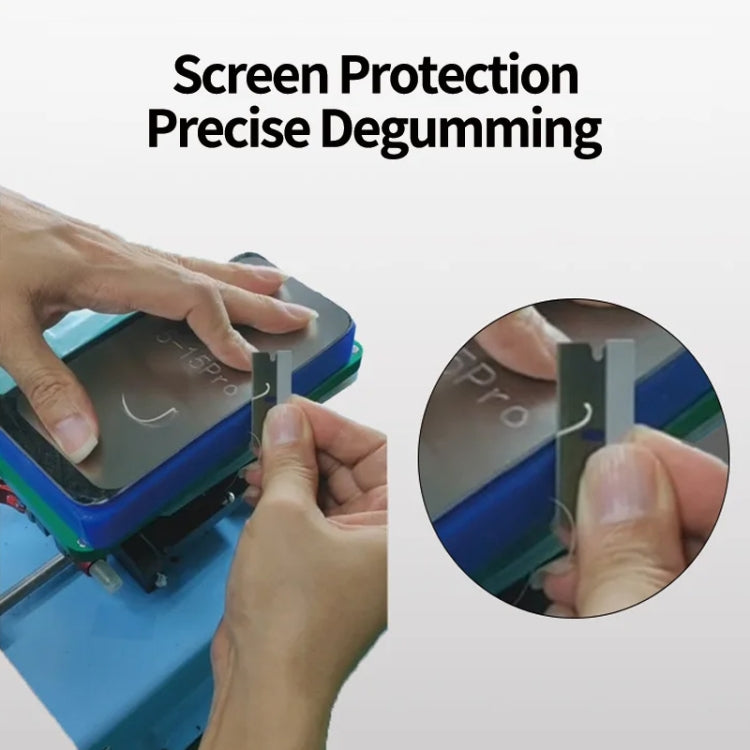 WYLIE LCD Display Screen Glue Removal Protection Board For iPhone 15 Plus / 15 Pro Max by buy2fix