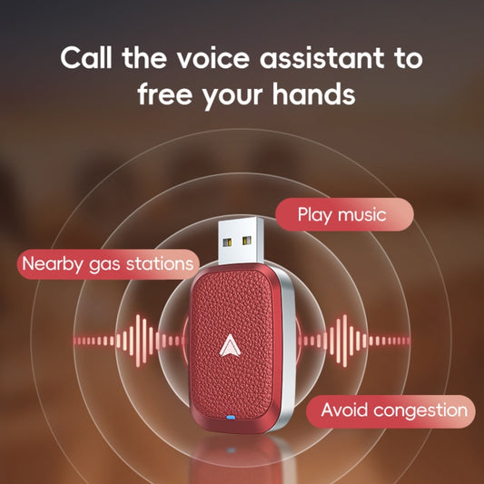 For Android Car Carplay Box Wired to Wireless Auto Adapter(White) by buy2fix