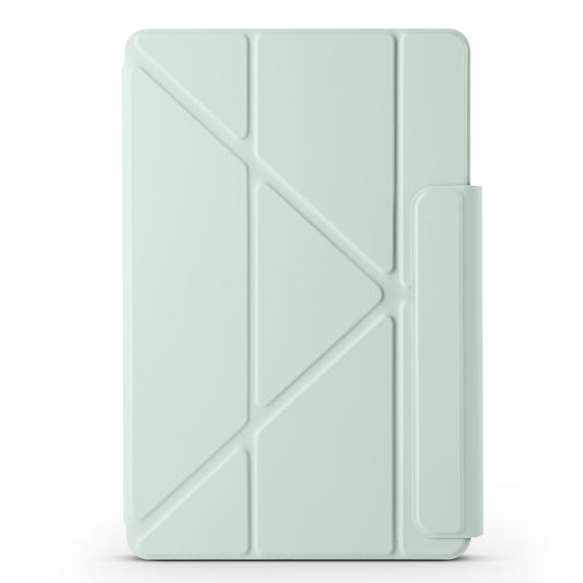 For Huawei MatePad Pro 13.2 2023 Fixed Buckle Magnetic Deformation Leather Tablet Case(Baby Green) - Huawei by buy2fix | Online Shopping UK | buy2fix