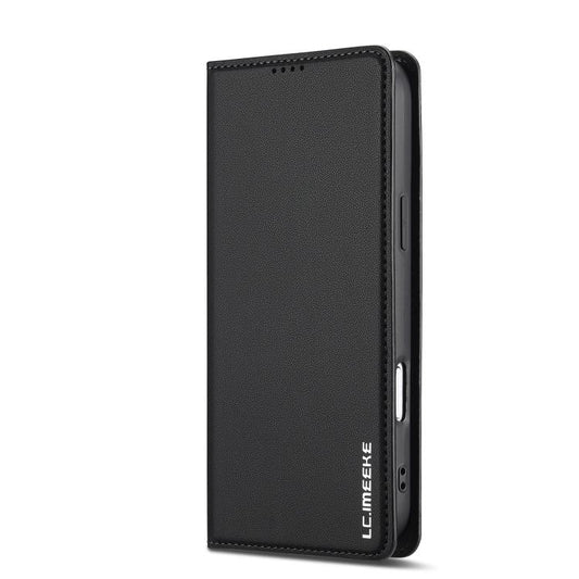 For iPhone 17 Pro Max LC.IMEEKE L1 Series Frosted Fine Texture PU Phone Case(Black) - iPhone 17 Pro Max Cases by LC.IMEEKE | Online Shopping UK | buy2fix