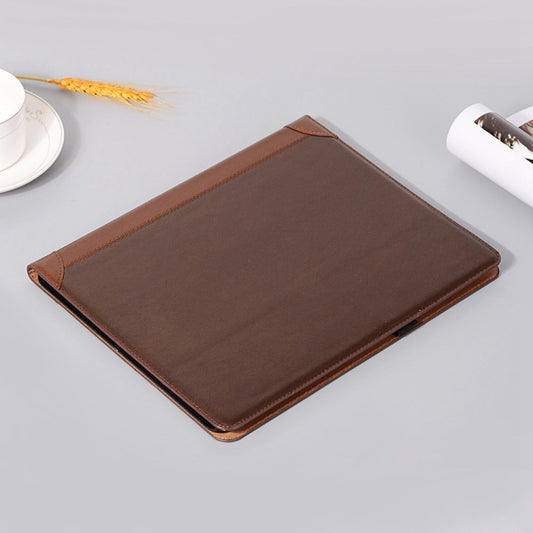 For iPad Pro 11 2025 / 2024 Book Style Stitching Leather Tablet Case(Coffee) by buy2fix