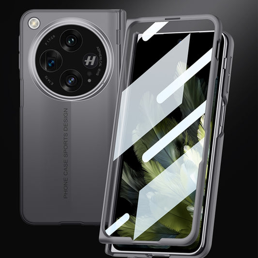 For OPPO Find N3 GKK Integrated Magnetic Blade Ultra-thin Full Coverage Phone Case(Black) by GKK