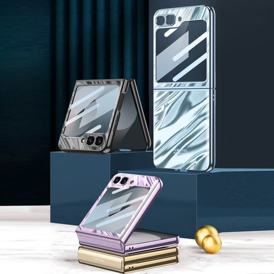 For Samsung Galaxy Z Flip6 GKK Integrated Phantom Optics Full Coverage Phone Case(Black) by GKK