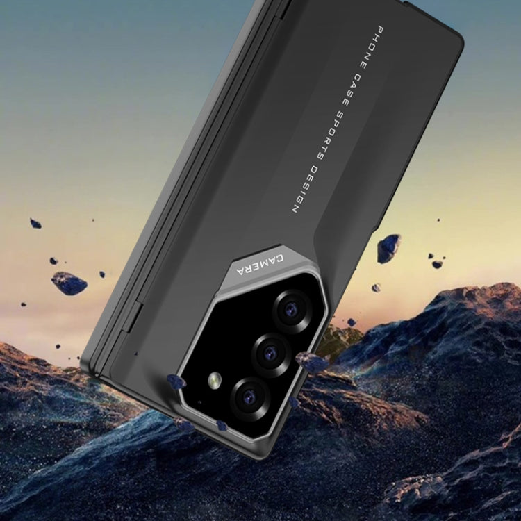For Samsung Galaxy Z Fold5 GKK Integrated Folding Supercar Phone Case(Black) by GKK