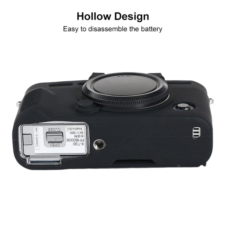 For FUJIFILM X-T30 II Soft Silicone Protective Case(Black) - Protective Case by buy2fix | Online Shopping UK | buy2fix