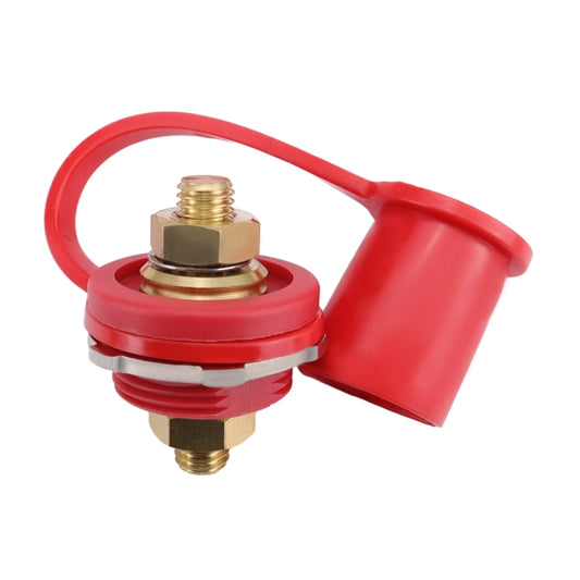 Pair 250A Car Stud Battery Charger Binding Post(Black + Red) by buy2fix