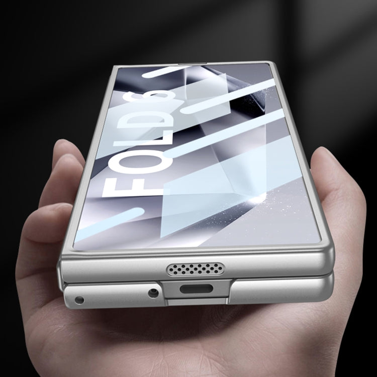 For Samsung Galaxy Z Fold6 GKK Integrated Electroplating Telescope Full Coverage Phone Case(Black) by GKK