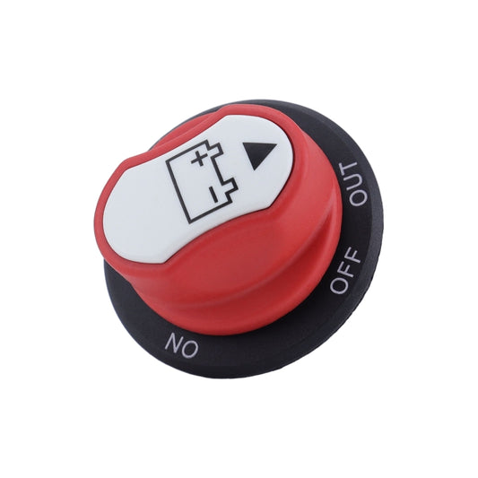 Yacht RV 12V 50A Battery DC Switch with 4pcs Terminals(Black) by buy2fix