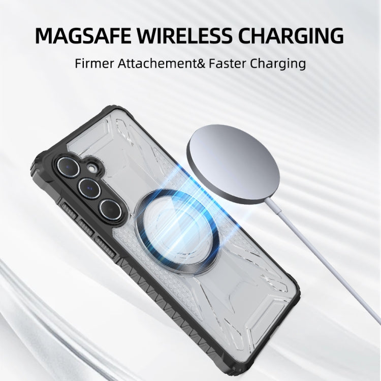 For Samsung Galaxy S24+ 5G CD Texture Magsafe Phone Case(Sapphire) by buy2fix