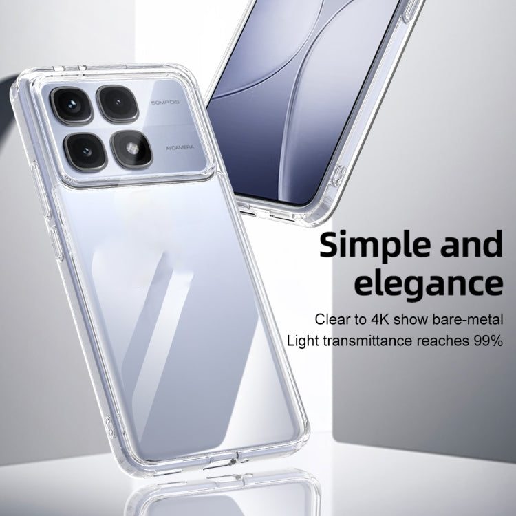 For Redmi K70 Ultra Armor Clear TPU Hard PC Phone Case(Clear) by buy2fix