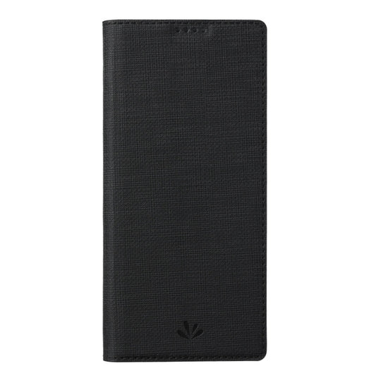 For Sharp Aquos Wish4 ViLi DMX Series TPU + PU Leather Magnetic Phone Case(Black) by ViLi