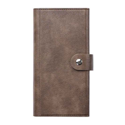 For iPhone 16 ViLi GVS Series MagSafe Magnetic RFID Leather Phone Case(Coffee) by ViLi