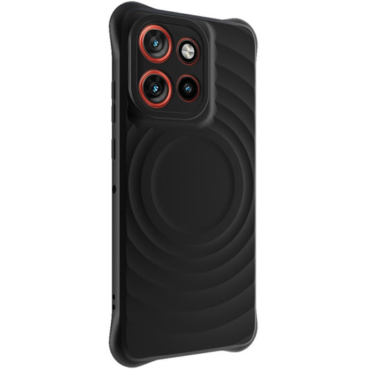 For Motorola Moto S50 5G IMAK UC-6 Series Manbo Frosting Soft Phone Case(Black) by imak
