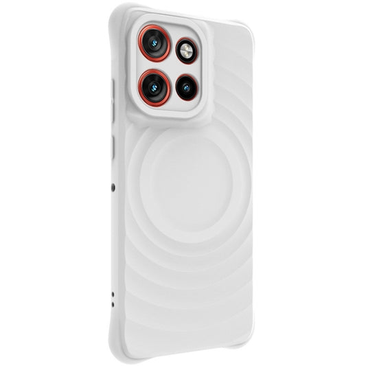 For Motorola Edge 50 Neo 5G IMAK UC-6 Series Manbo Frosting Soft Phone Case(White) - Motorola Cases by imak | Online Shopping UK | buy2fix