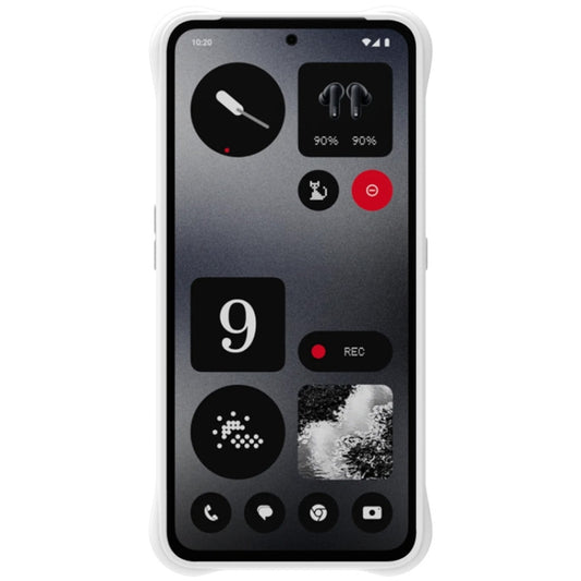 For Nothing CMF Phone 1 IMAK UC-6 Series Manbo Frosting Soft Phone Case(White) - Nothing Cases by imak | Online Shopping UK | buy2fix