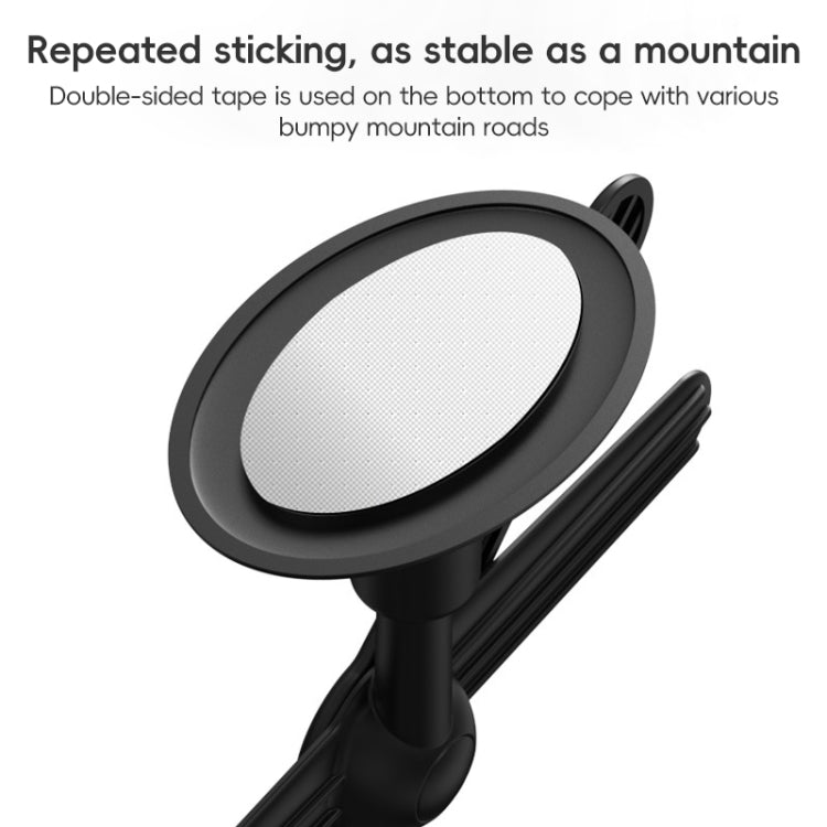 3R-2167 Creative Windmill Rotating Hidden Temporary Car Parking Card(Black) by 3R