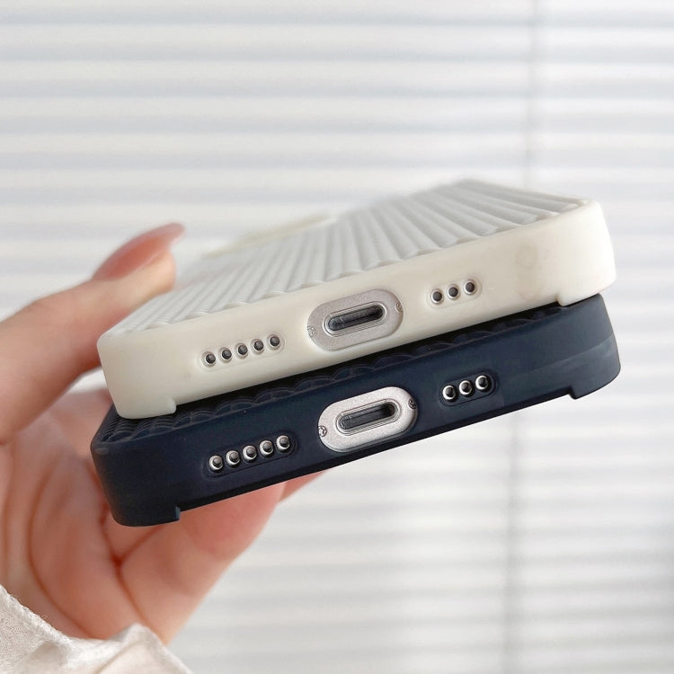 For iPhone 16 Pro Max Weave Texture TPU Phone Case(Black) by buy2fix