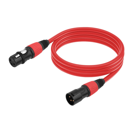 4 Color / Set JC1015 XLR 3pin Male to Female Audio Cable, Length:1.8m by buy2fix