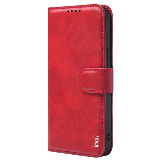 For iPhone 15 Pro Max IMAK Count Series Flip Leather Phone Case(Red) by imak