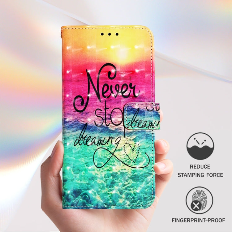 For Redmi K70 Ultra 5G Global 3D Painting Horizontal Flip Leather Phone Case(Chasing Dreams) by buy2fix