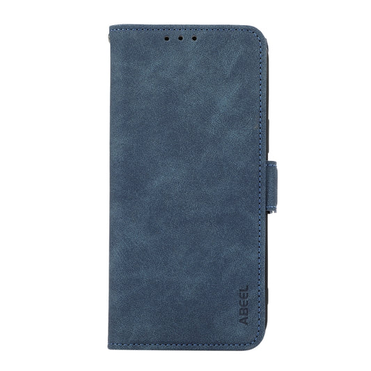 For OnePlus 13 ABEEL Frosted Magnetic RFID Leather Phone Case(Blue) by buy2fix