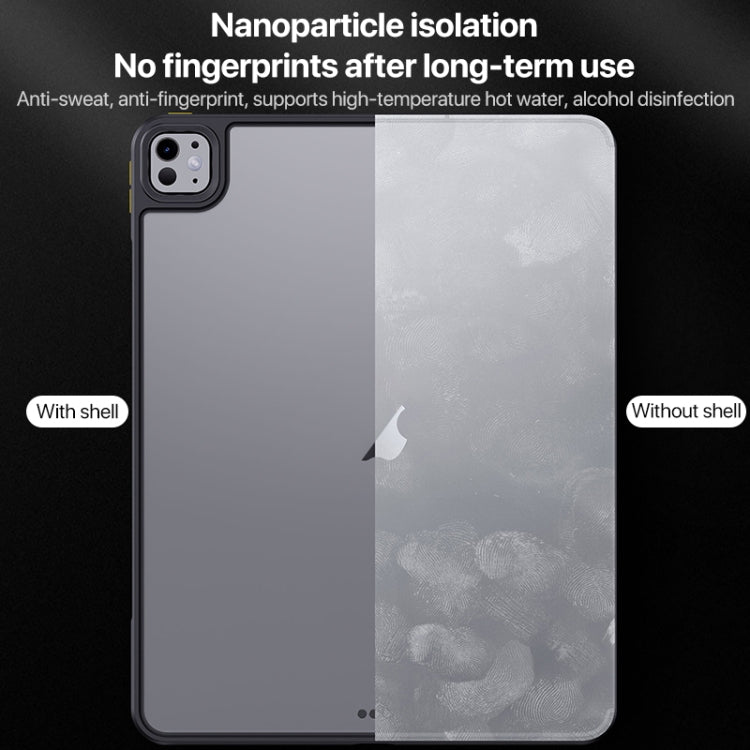 For iPad Pro 13 2025 / 2024 Ming Shield Series PC Hybrid TPU Tablet Case(Blue) by buy2fix