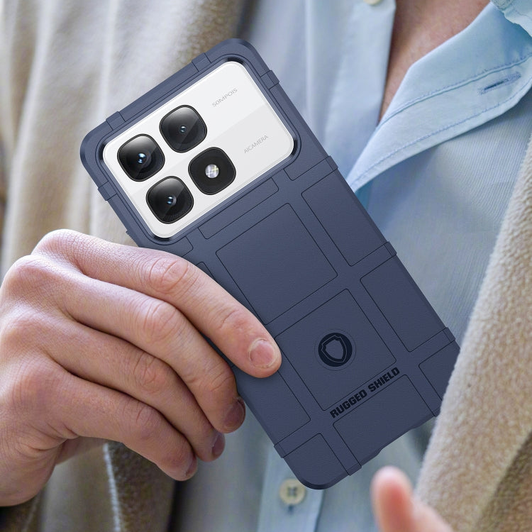 For Redmi K70 Ultra Full Coverage Shockproof TPU Phone Case(Blue) by buy2fix