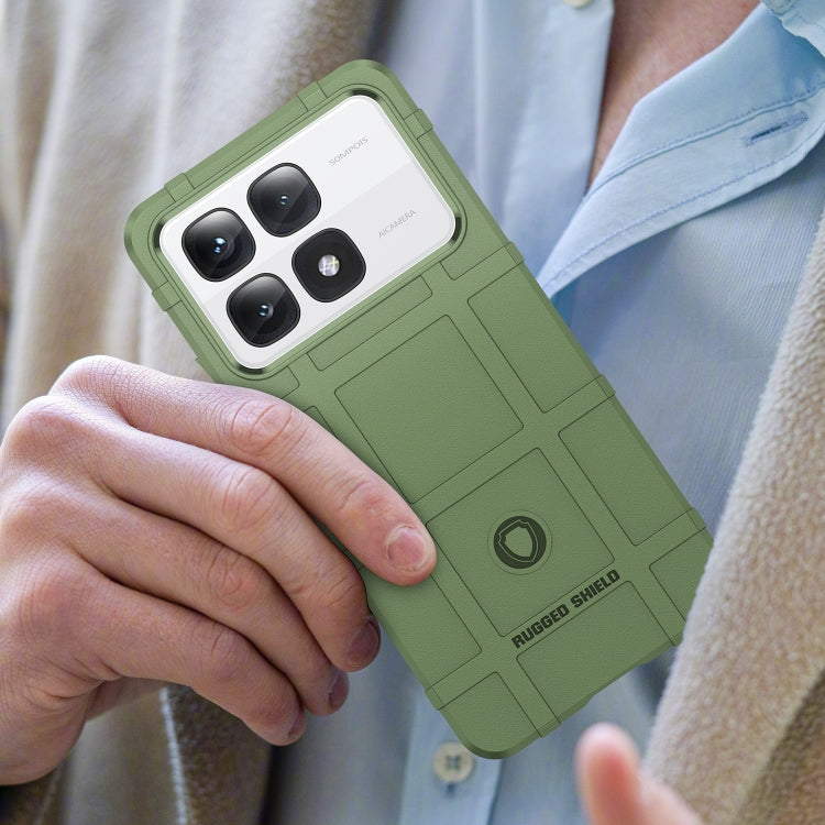 For Redmi K70 Ultra Full Coverage Shockproof TPU Phone Case(Green) by buy2fix