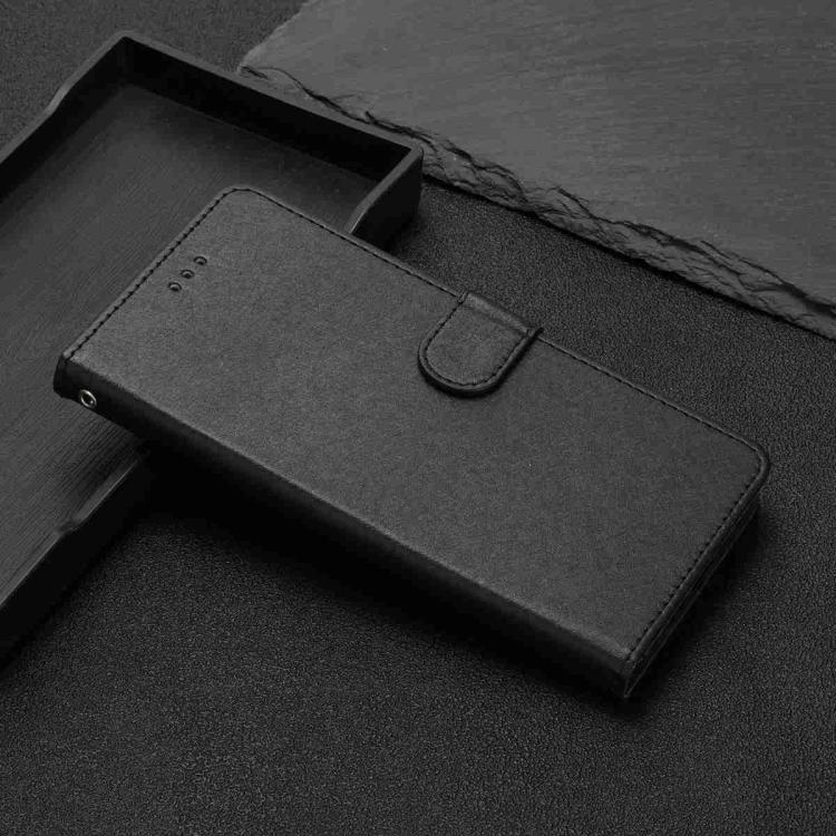 For iPhone Air Silk Texture Horizontal Flip Leather Phone Case(Black) - iPhone Air Cases by buy2fix | Online Shopping UK | buy2fix