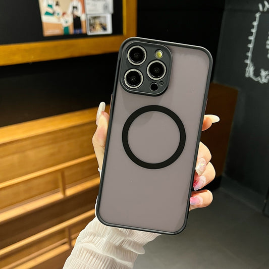 For iPhone 17 Pro Hawkeye Skin Feel MagSafe Phone Case(Black) - iPhone 17 Pro Cases by buy2fix | Online Shopping UK | buy2fix