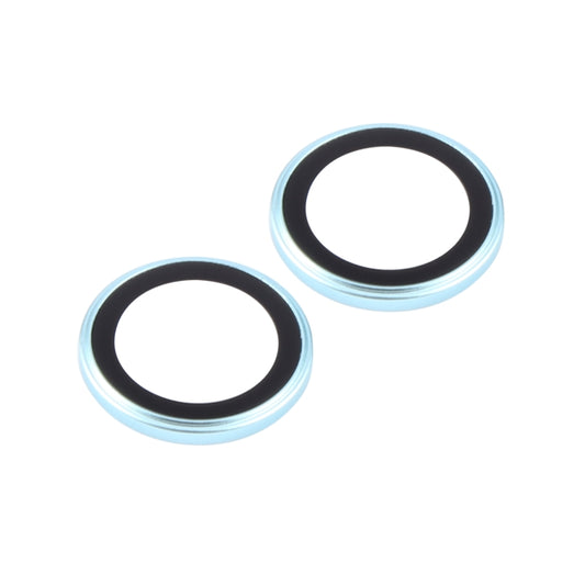For iPhone 16 / 16 Plus Back Camera Cover Tempered Glass Lens Film(Sierra Blue) by buy2fix