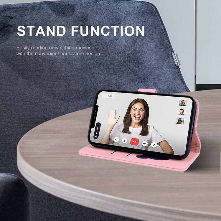 For Redmi K70 Ultra Cute Cat Embossed Leather Phone Case(Pink) by buy2fix