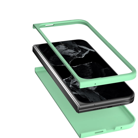 For Google Pixel 9 Pro Fold Skin Feel PC Phone Case(Light Green) by buy2fix