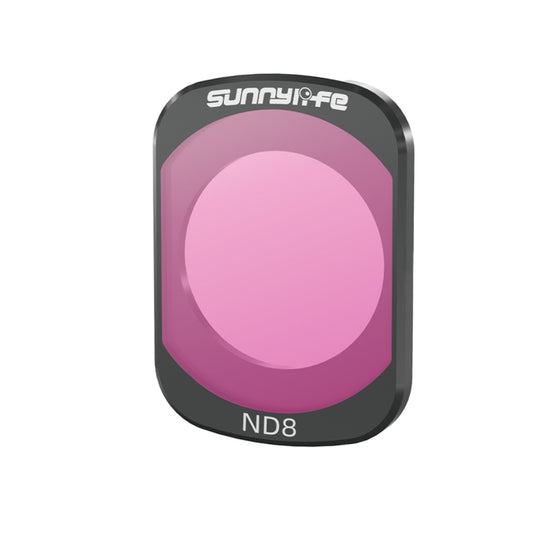 For DJI Osmo Pocket 3 Sunnylife Camera Lens Magnetic Metal Filter, No Impact On Gimbal Reset, Filter:ND8 by Sunnylife