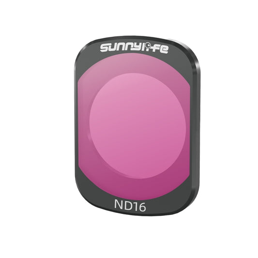 For DJI Osmo Pocket 3 Sunnylife Camera Lens Magnetic Metal Filter, No Impact On Gimbal Reset, Filter:ND16 by Sunnylife