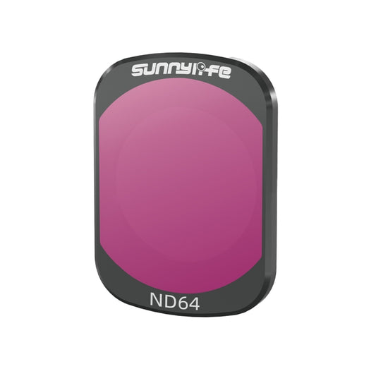 For DJI Osmo Pocket 3 Sunnylife Camera Lens Magnetic Metal Filter, No Impact On Gimbal Reset, Filter:ND64 by Sunnylife