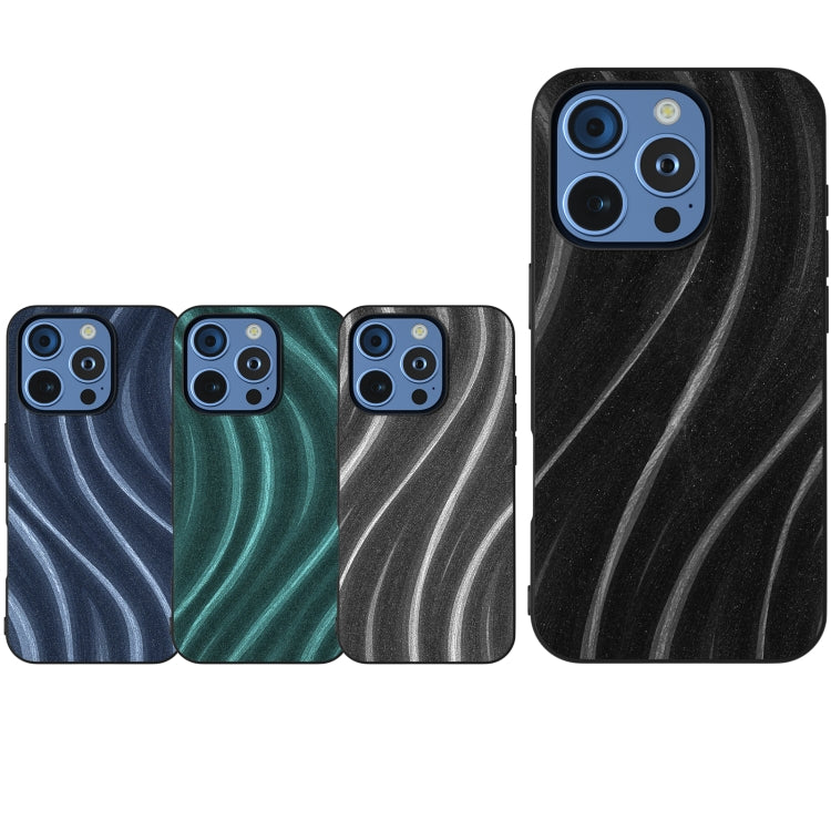 For iPhone 16 Pro Galactic Pattern Protective Phone Case(Green) by buy2fix
