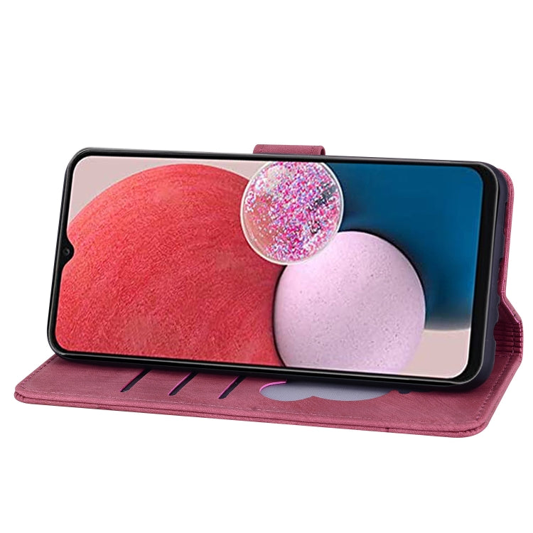 For Google Pixel 9 Pro XL / 10 Pro XL Cartoon Sakura Cat Embossed Leather Phone Case(Red) by buy2fix