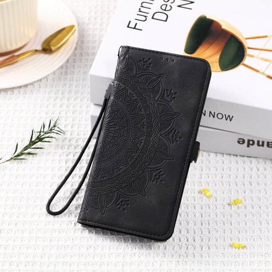 For Google Pixel 9 Pro XL Skin Feel Totem Embossed Leather Phone Case(Black) by buy2fix
