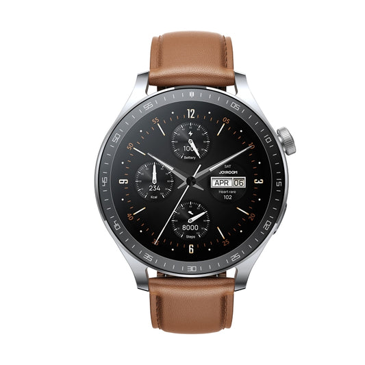 JOYROOM JR-FC2 Pro Classic Series Smart Watch, 1.46 inch Screen, Support BT Call / Heart Rate / Blood Oxygen(Moonlight Silver) by JOYROOM