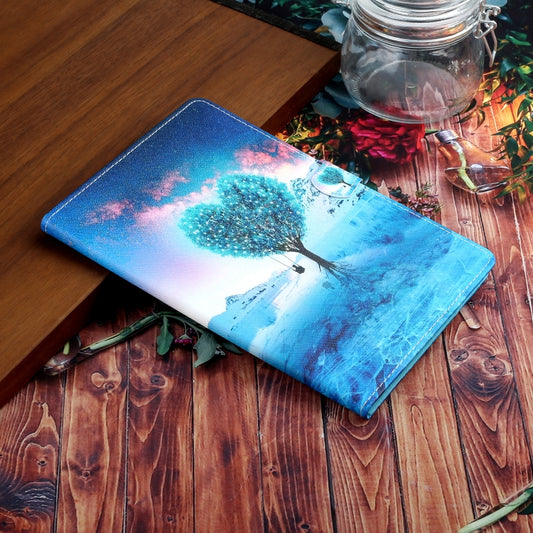 For iPad Pro 11 2025 / 2024 Colored Drawing Pattern Flip Leather Smart Tablet Case(Tree) by buy2fix