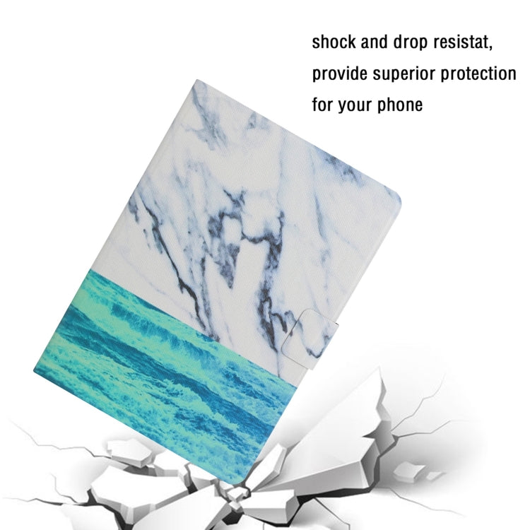 For iPad Pro 11 2025 / 2024 Colored Drawing Pattern Flip Leather Smart Tablet Case(Ocean) by buy2fix