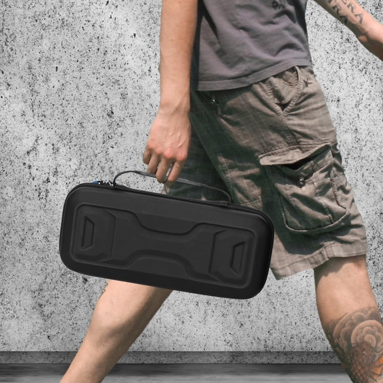 For Sony PlayStation Portal Portable Game Console Storage Bag Kits(Black) by buy2fix