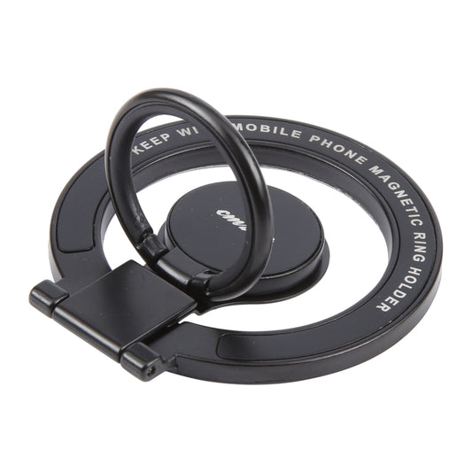 CPS-052 Magnetic Folding Phone Ring Holder(Black) - Ring Holder by buy2fix | Online Shopping UK | buy2fix