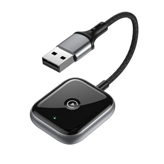 For iPhone Car Apple CarPlay Box Wired to Wireless Adapter(Black) by buy2fix