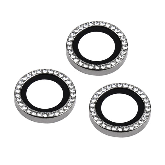 For iPhone 16 Pro / 16 Pro Max 9H Point Drill Camera Lens Protector Ring(Black) by buy2fix