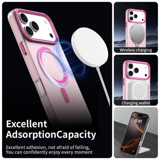 For iPhone 17 Pro Max Candy Magsafe PC Hybrid TPU Phone Case(Red) - iPhone 17 Pro Max Cases by buy2fix | Online Shopping UK | buy2fix
