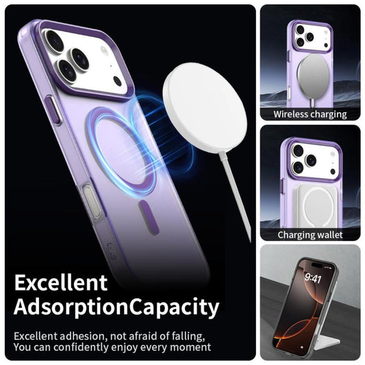 For iPhone 17 Pro Max Candy Magsafe PC Hybrid TPU Phone Case(Purple) - iPhone 17 Pro Max Cases by buy2fix | Online Shopping UK | buy2fix
