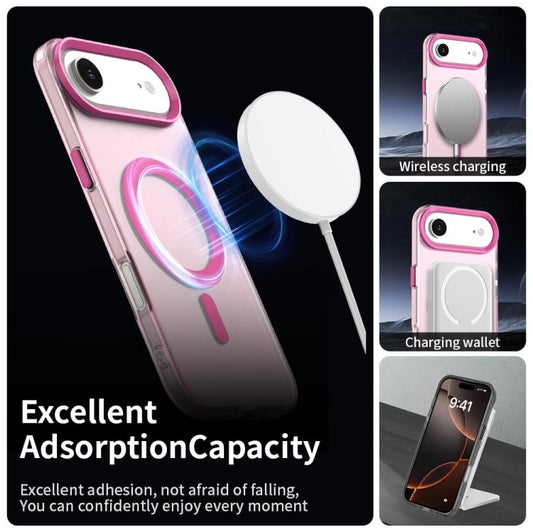 For iPhone Air Candy Magsafe PC Hybrid TPU Phone Case(Red) - iPhone Air Cases by buy2fix | Online Shopping UK | buy2fix