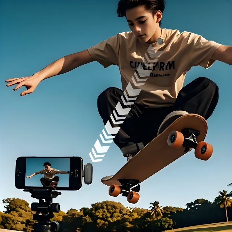 SX19 1 TX + 1 RX Smart Noise Reduction Lavalier Wireless Microphone(8 Pin) by buy2fix